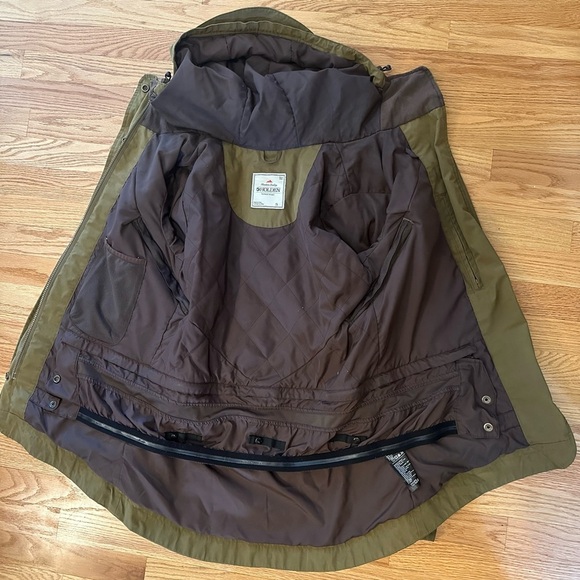 Holden Portland Oregon Green Insulated Field Cargo Jacket Women’s Small - Flaws - Picture 14 of 16